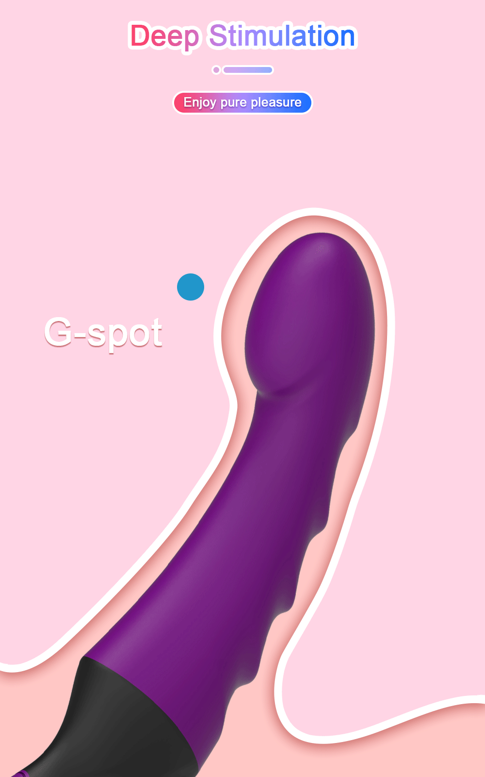 Powerful G Spot Clit Vibrator for Women