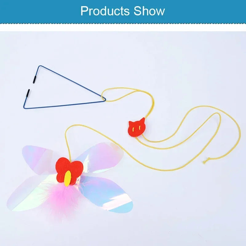 Interactive Hanging Mouse Toy – Endless Fun for Curious Cats!
