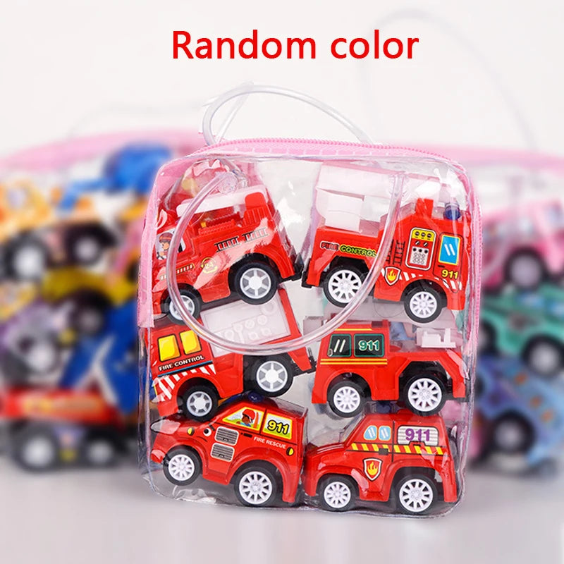 Mini Inertial Engineering Cars Set – 4/6 Pack
