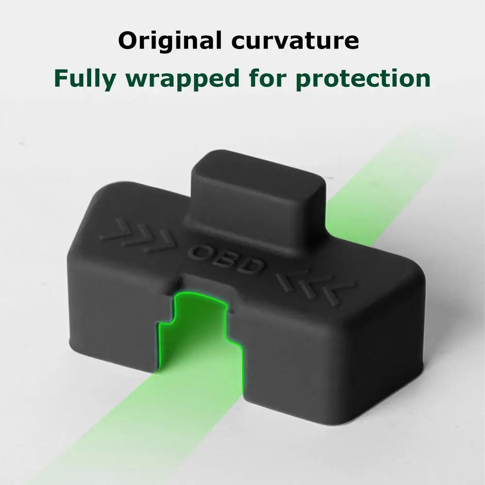 Waterproof OBD Cover Lock Silicone Sleeve Protector