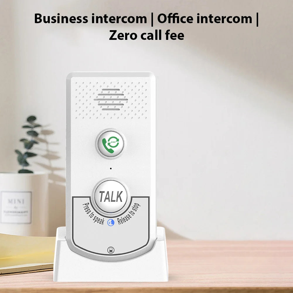 2 Pack H8-2T Long Range Wireless Intercoms