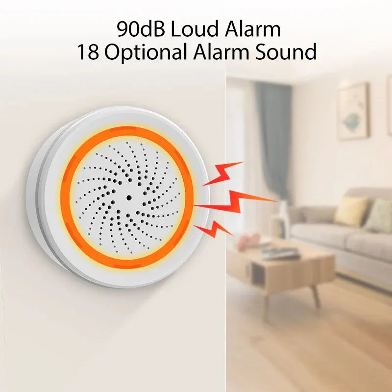 Smart Siren Alarm for Home Safety