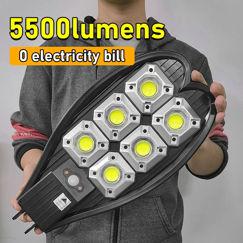 Powerful Outdoor Solar Lights with Motion Sensor