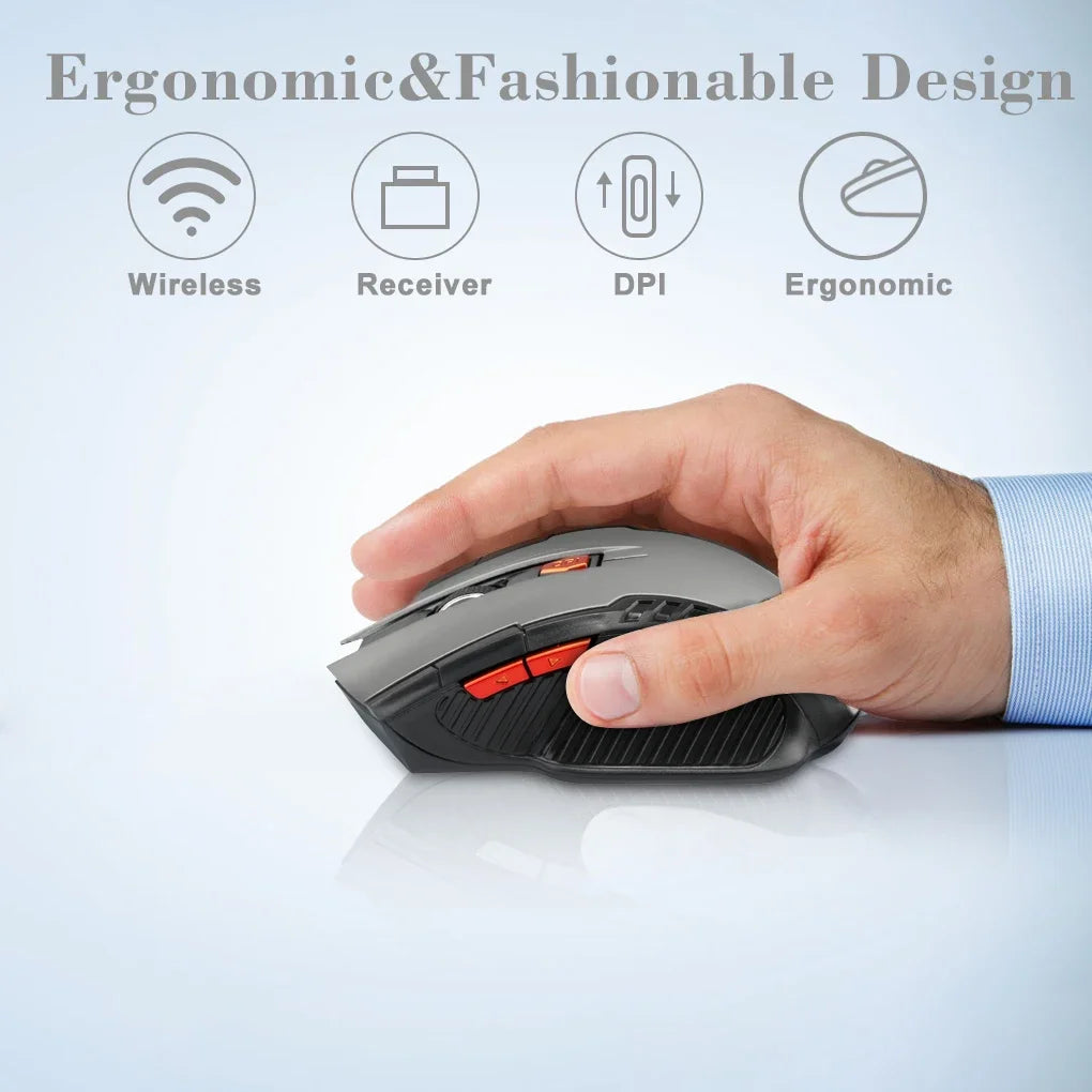 2.4G Wireless Gaming Mouse 1600DPI