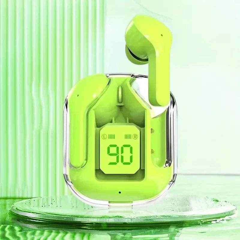 Wireless Bluetooth Earphone Digital Display Stereo Sound Earphones