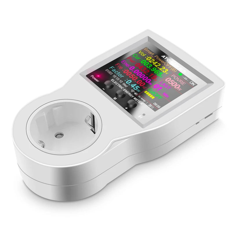 Tuya WiFi Smart Socket with Energy Meter