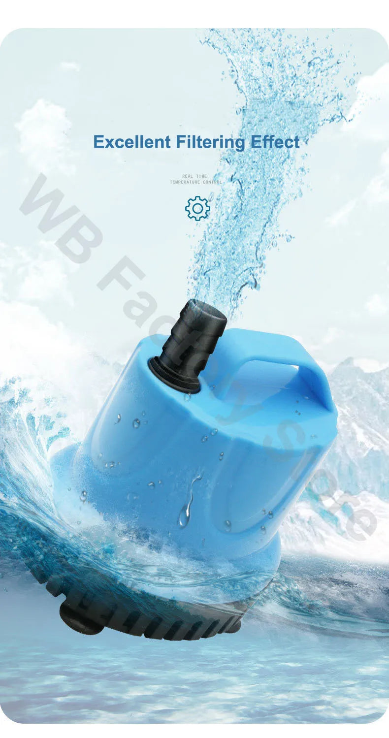 Submersible Aquarium Water Pump 220V EU Plug