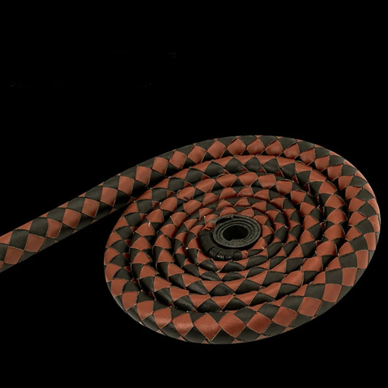 Genuine Cow Leather Bull Whip for Riding & Training
