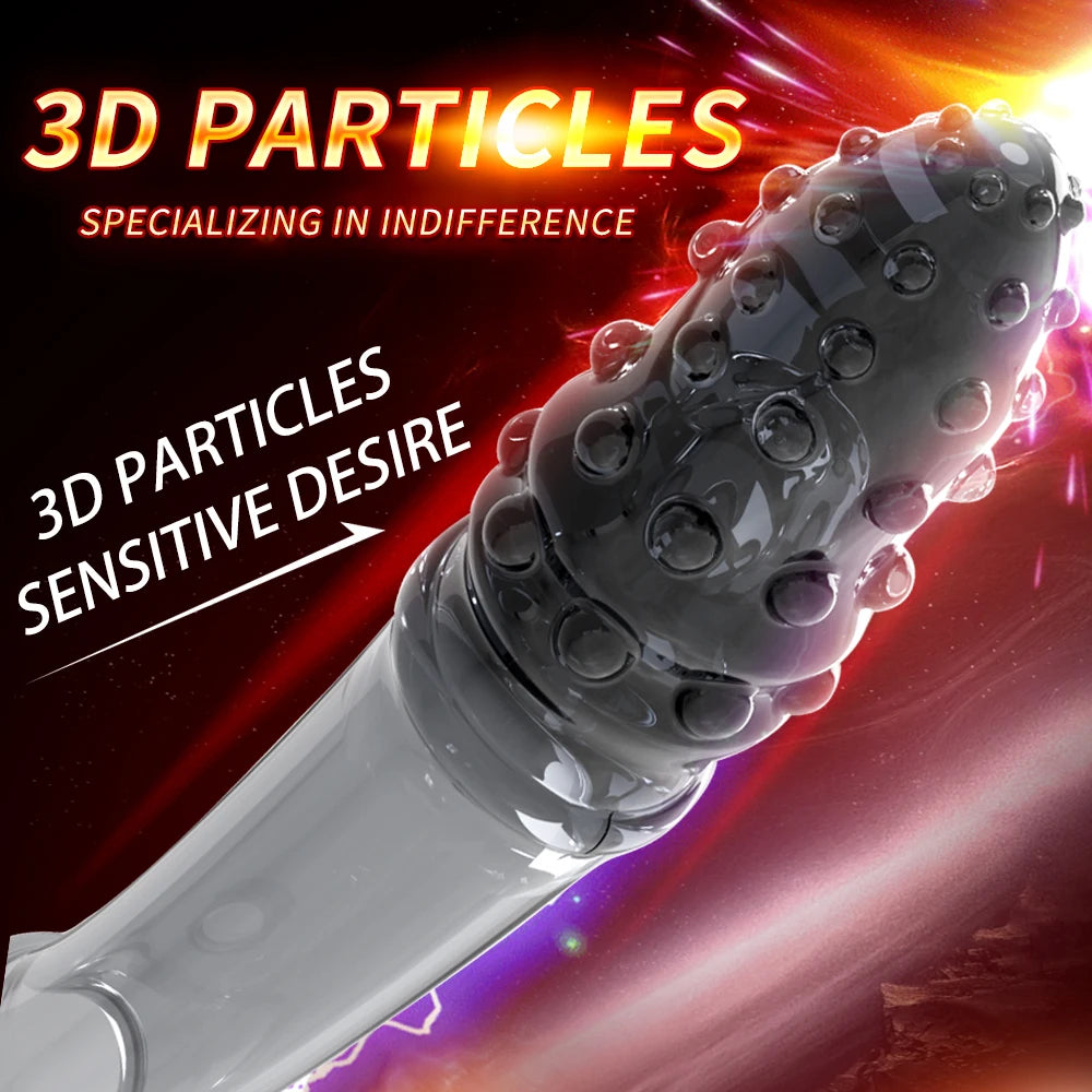 Reusable Penis Extension Sleeve with Vibrator