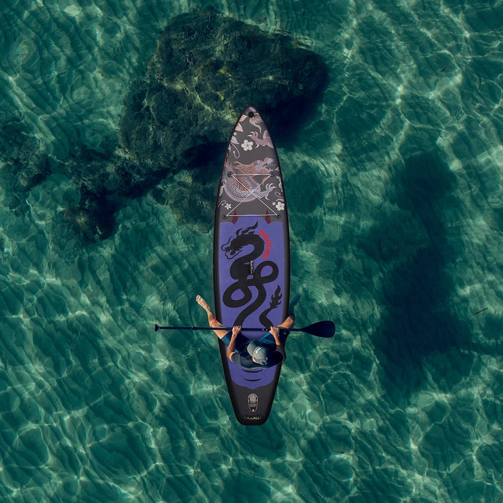 Feath-R-Lite 11'6" Koi Inflatable SUP Board Set