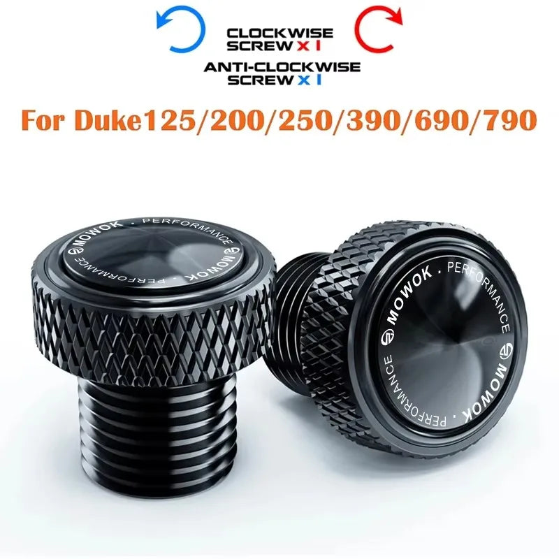 Mirror Hole Plugs M10*1.25 For KTM Duke