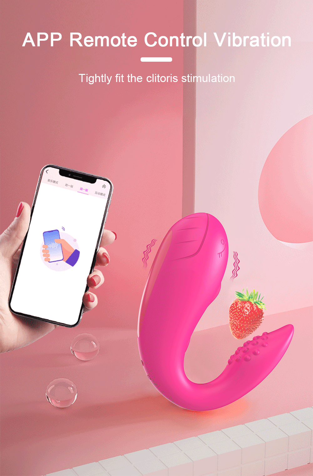 Bluetooth App-Controlled Vibrating Love Egg