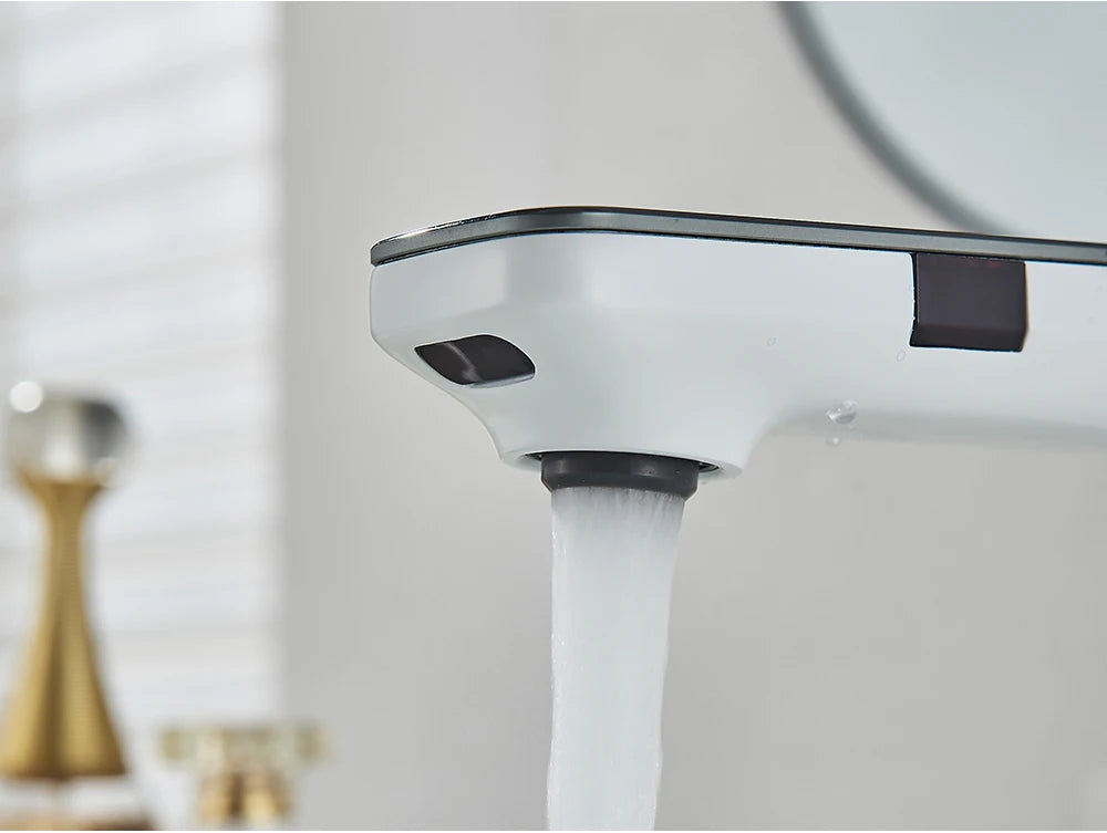 Smart Touchless Basin Faucet with Digital Display