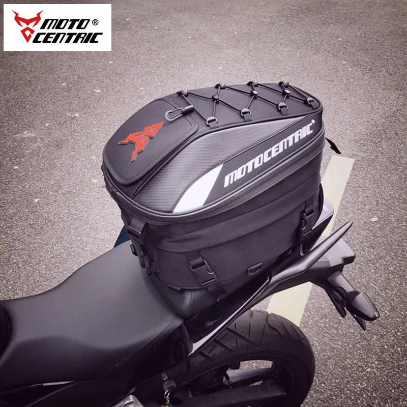 Waterproof Motorcycle Tail Bag – Helmet & Gear Storage