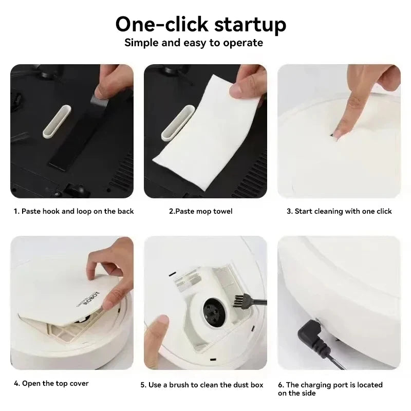 Smart 3-in-1 Robot Vacuum Cleaner