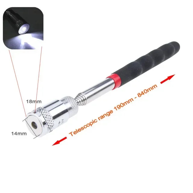 LED Telescoping Inspection Mirror – See What Others Can’t!
