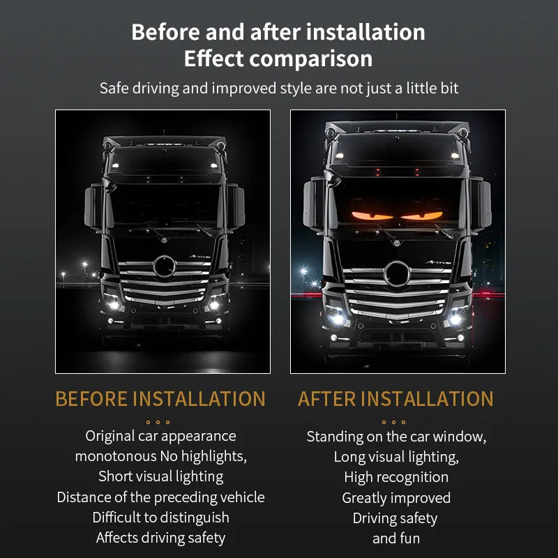 Remote Control LED Matrix Truck Graffiti Light
