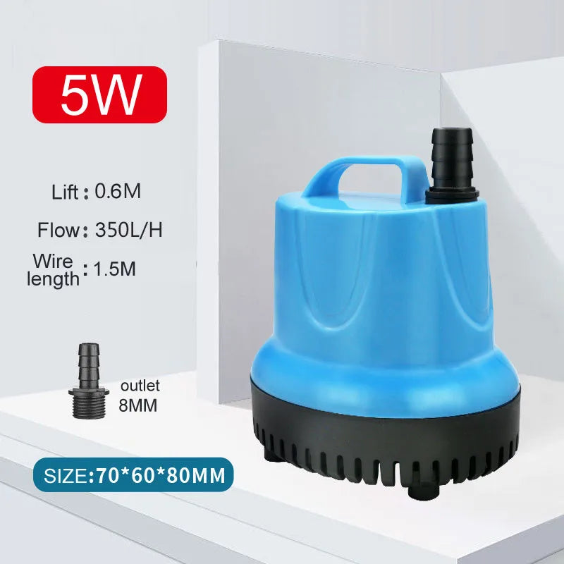 Submersible Aquarium Water Pump 220V EU Plug