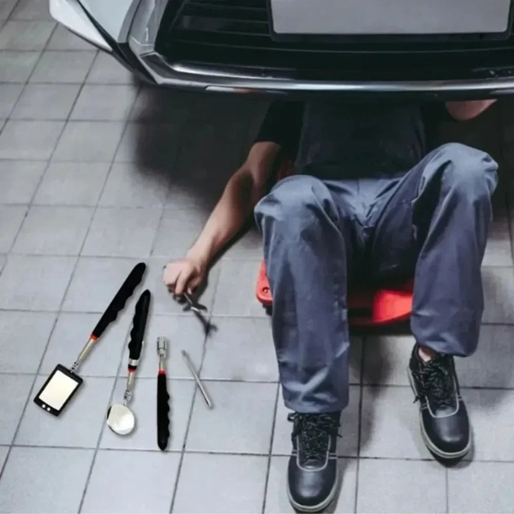 LED Telescoping Inspection Mirror – See What Others Can’t!