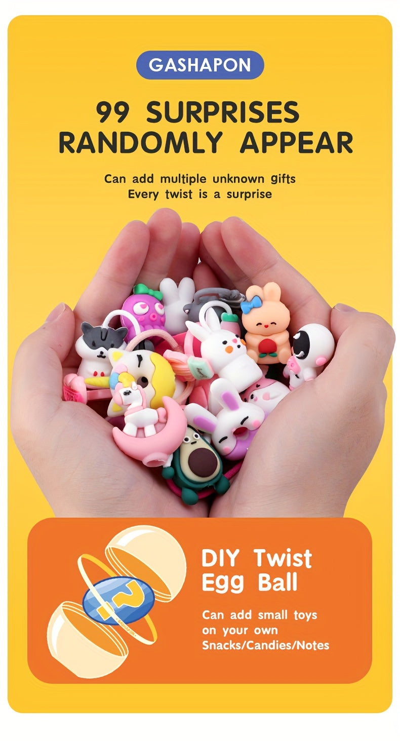 Gacha Machine Toy with 6 Surprise Mini Dolls