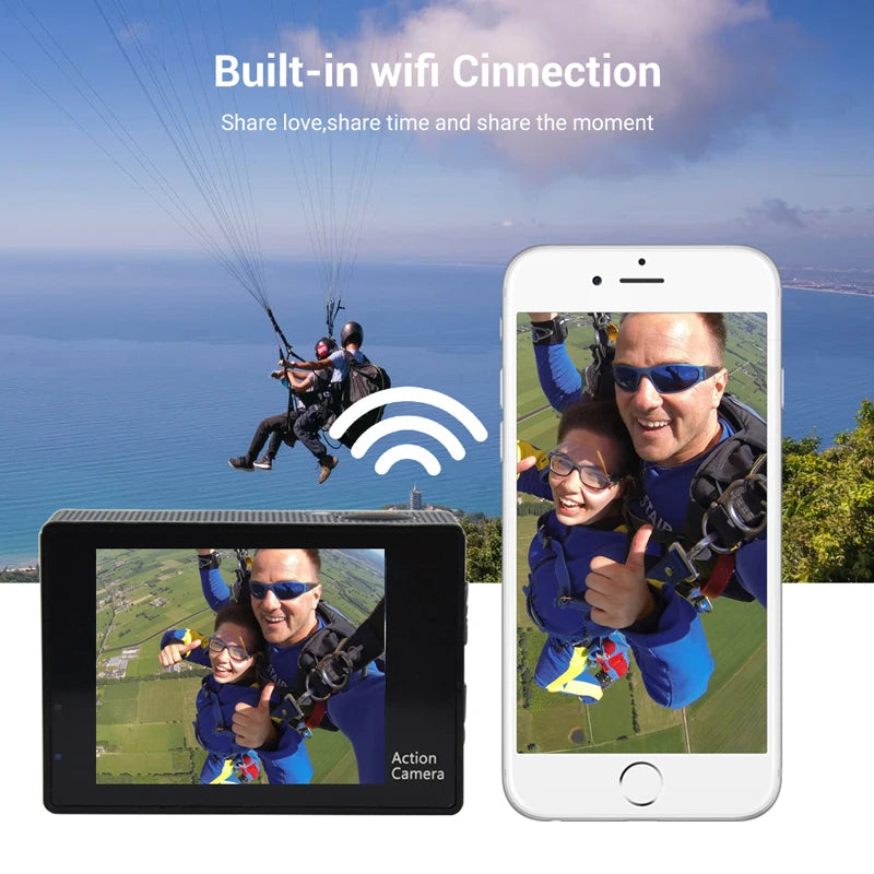 Capture epic moments with this Ultra HD 4K Action Camera!