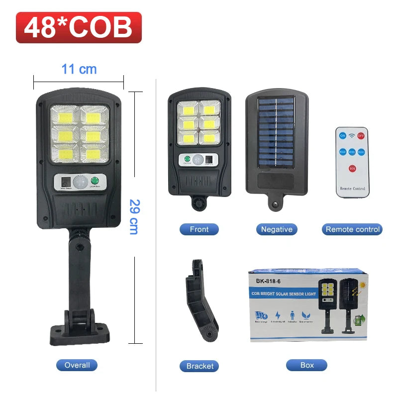 Powerful Outdoor Solar Lights with Motion Sensor