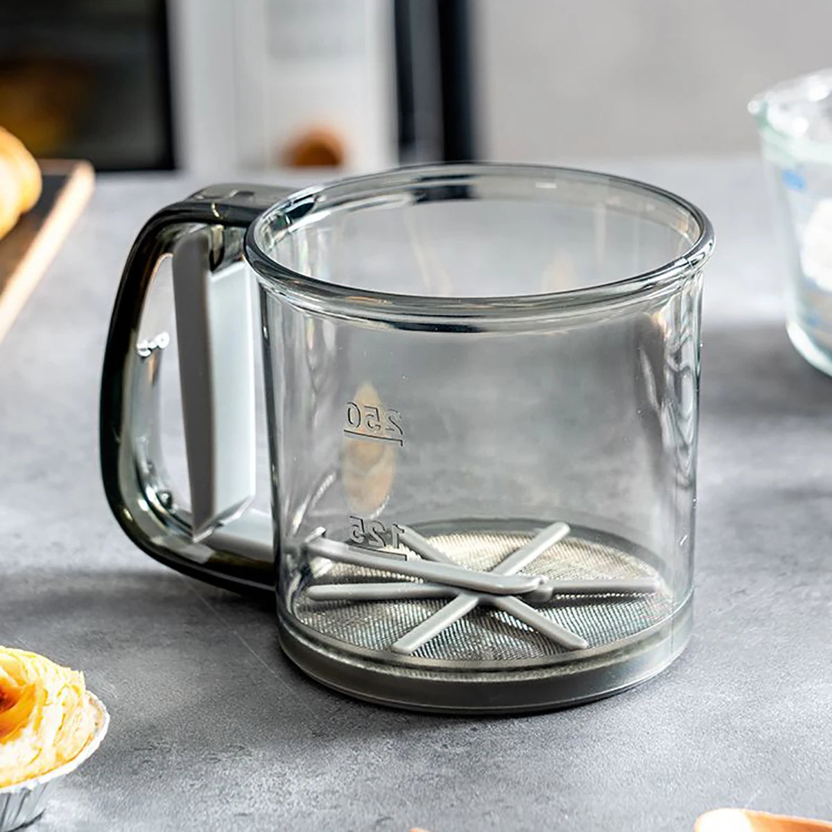 Semi-Automatic Cake Flour Sifter with Scale