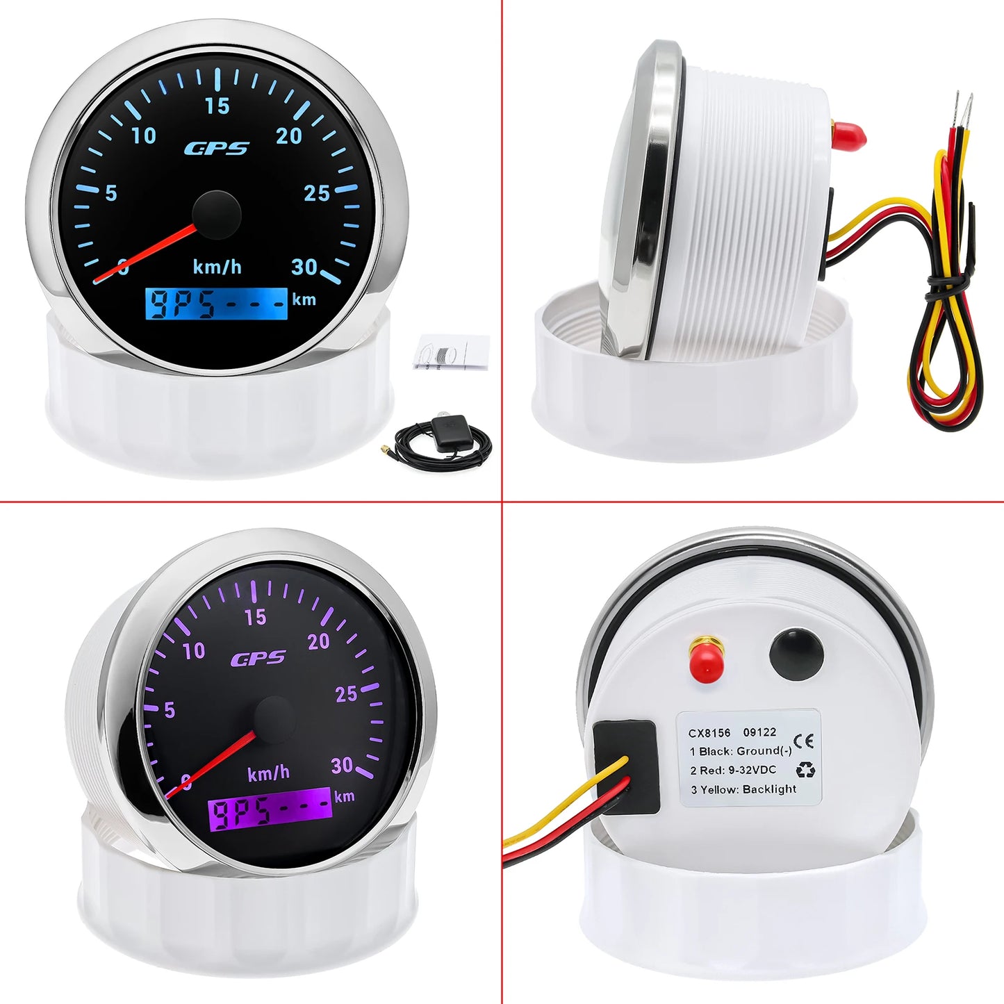 GPS Speedometer Gauge – Accurate Speed for Any Ride!