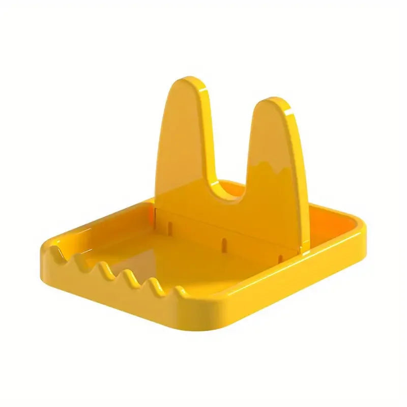 Foldable Pot Lid & Spoon Holder Kitchen Organizer Rack Stand