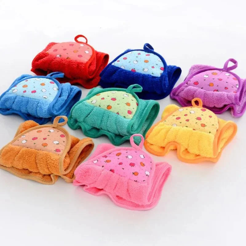 4pcs Soft and Absorbent Hand Towel for Quick Drying Hanging and Multifunctional Cleaning