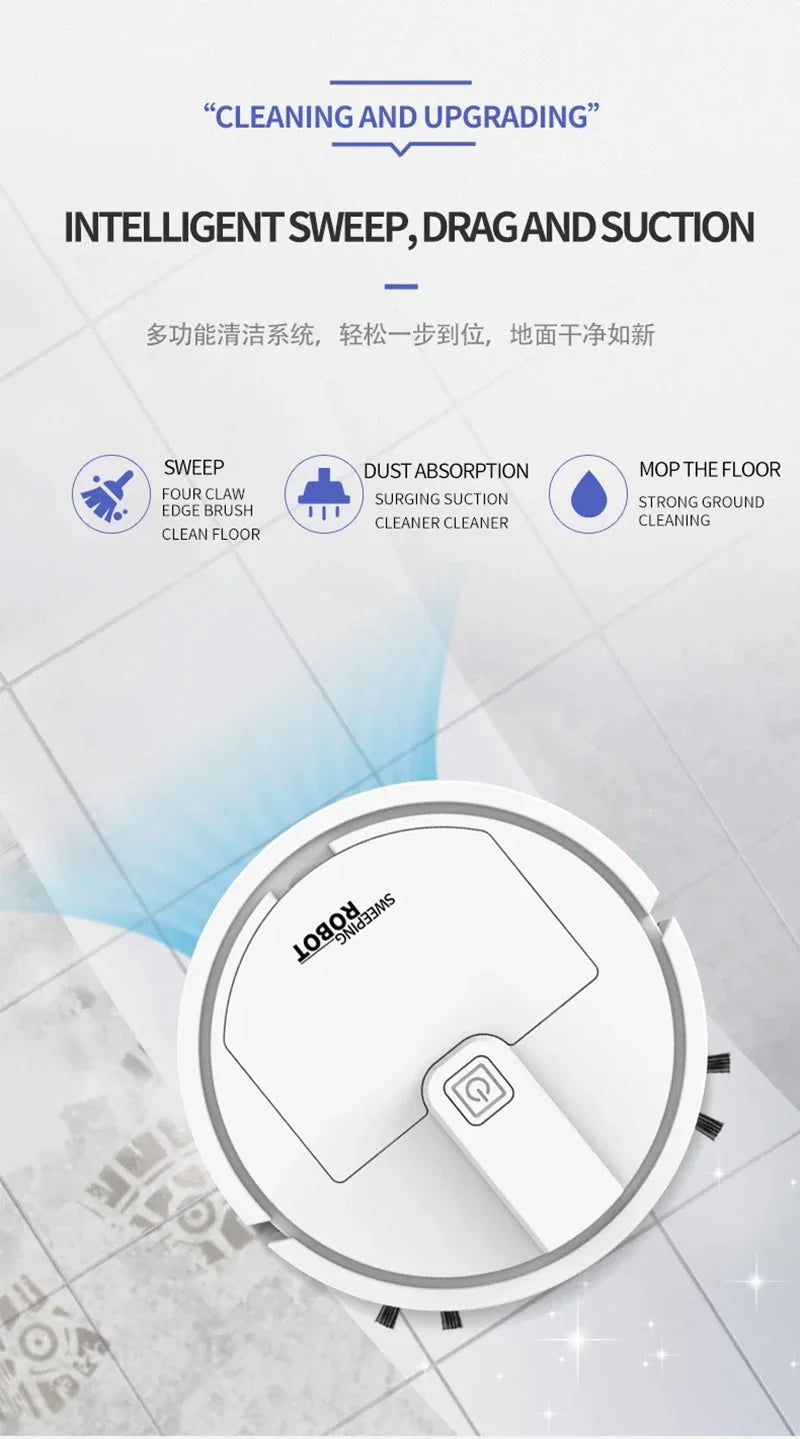 Smart 3-in-1 Sweeping Robot Cleaner