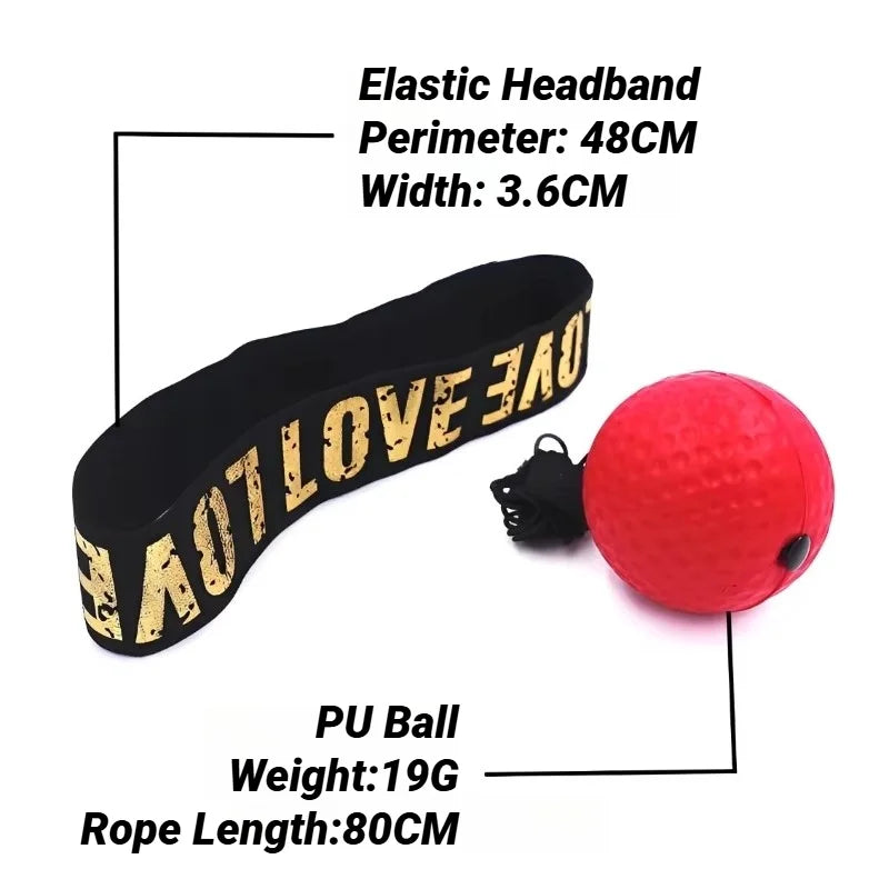 Boxing Speed Ball Head-Mounted