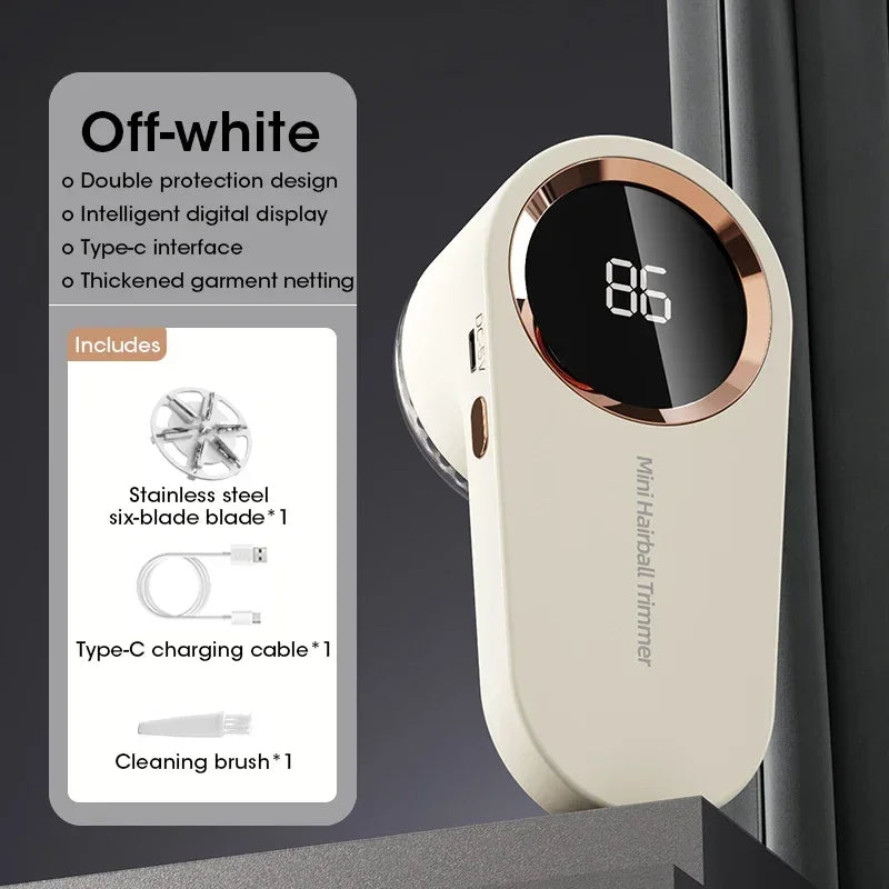 LED Electric Lint Remover for Clothing