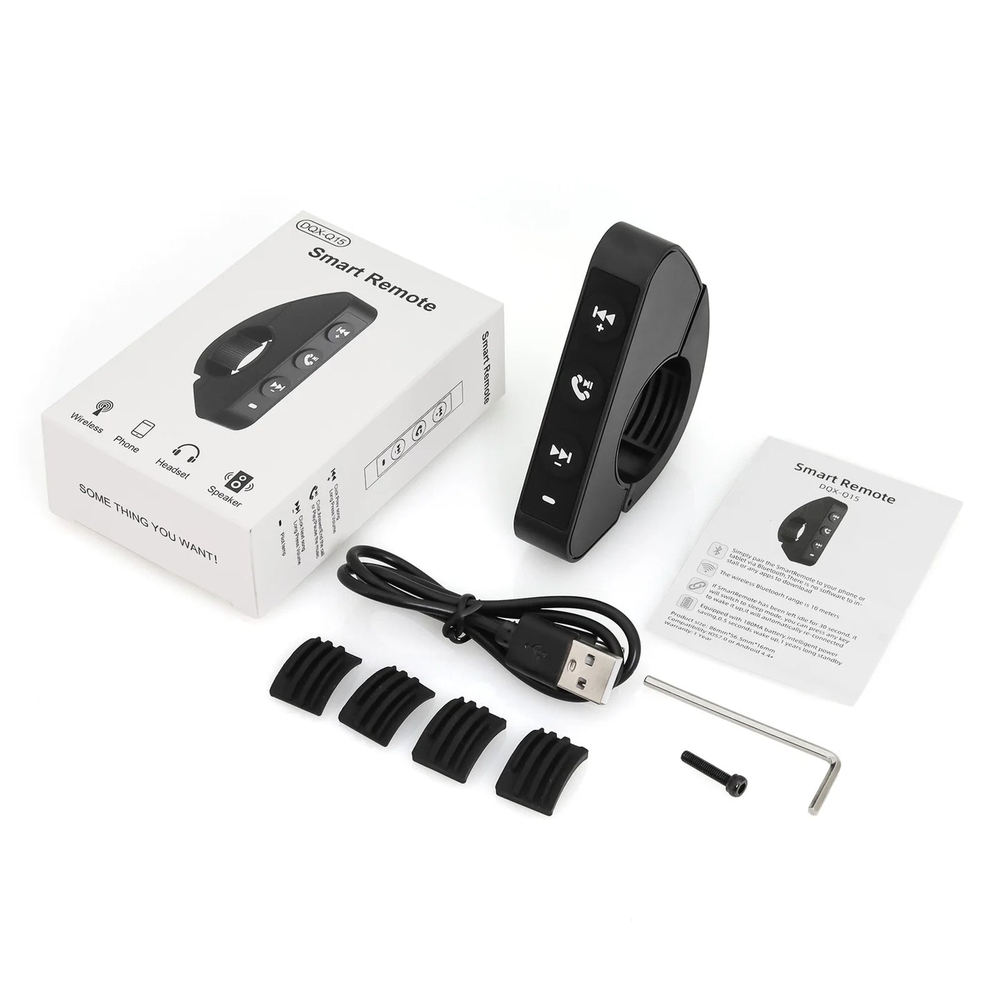 Motorcycle Bluetooth Handlebar Media Controller Switch