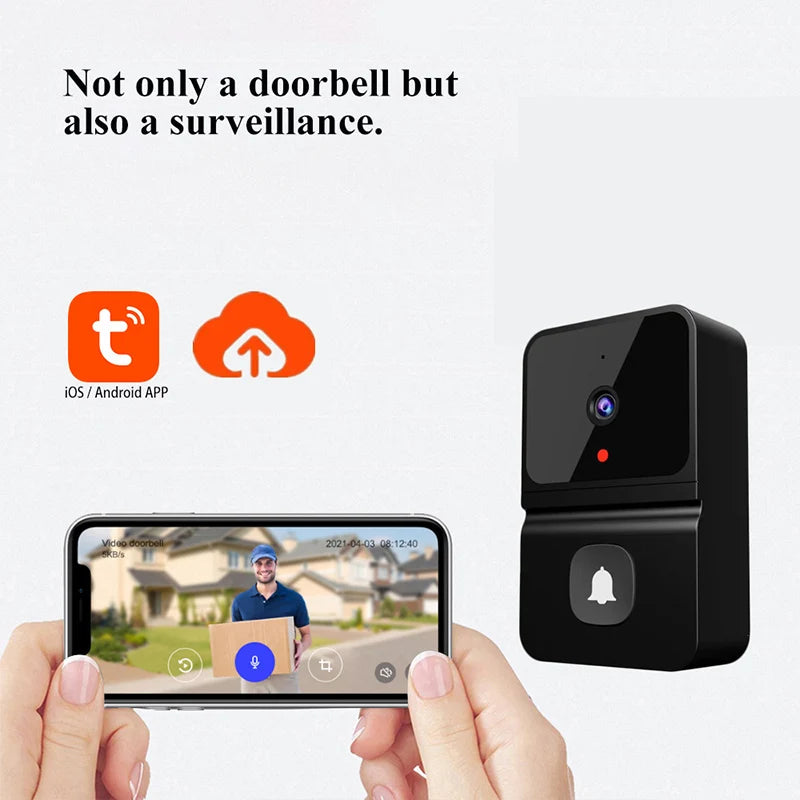 Z30 Smart WiFi Video Doorbell with Night Vision