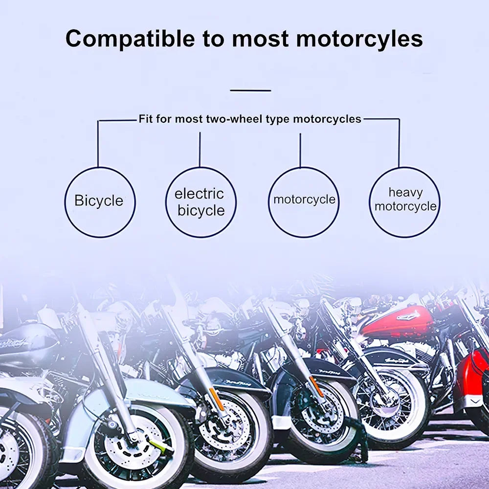 Motorcycle TPMS Tire Pressure Monitoring System Real-Time