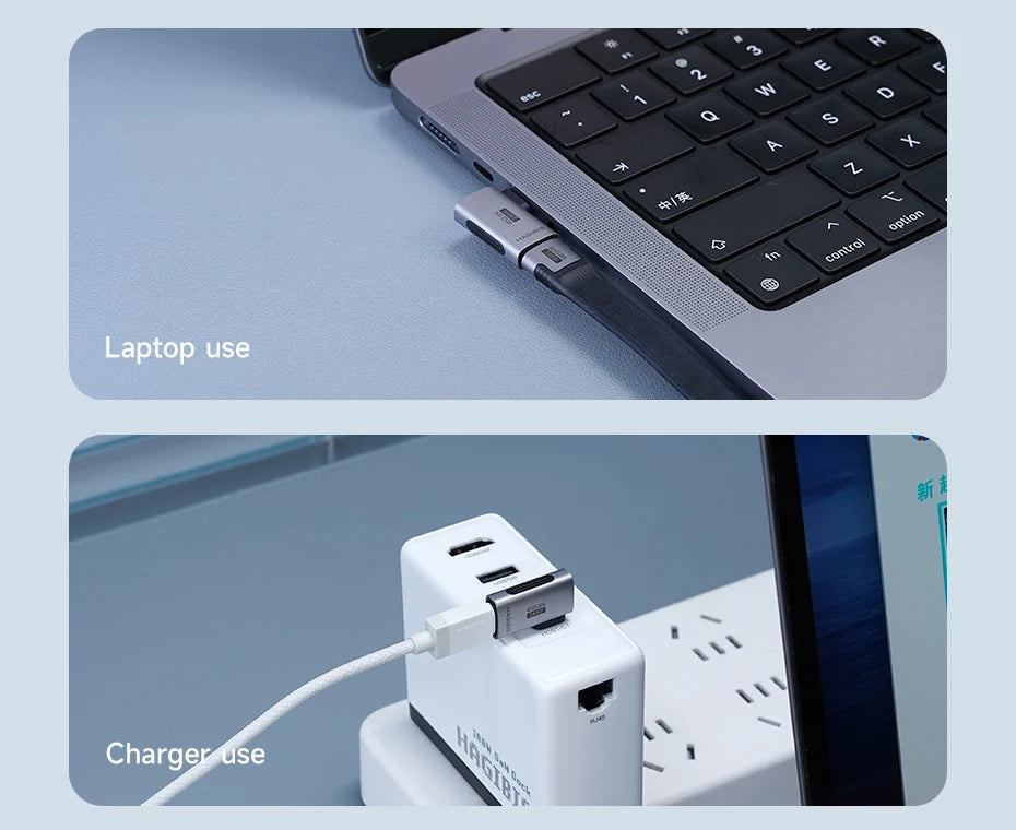 Hagibis 240W USB-C Adapter – Speed, Power, Precision!