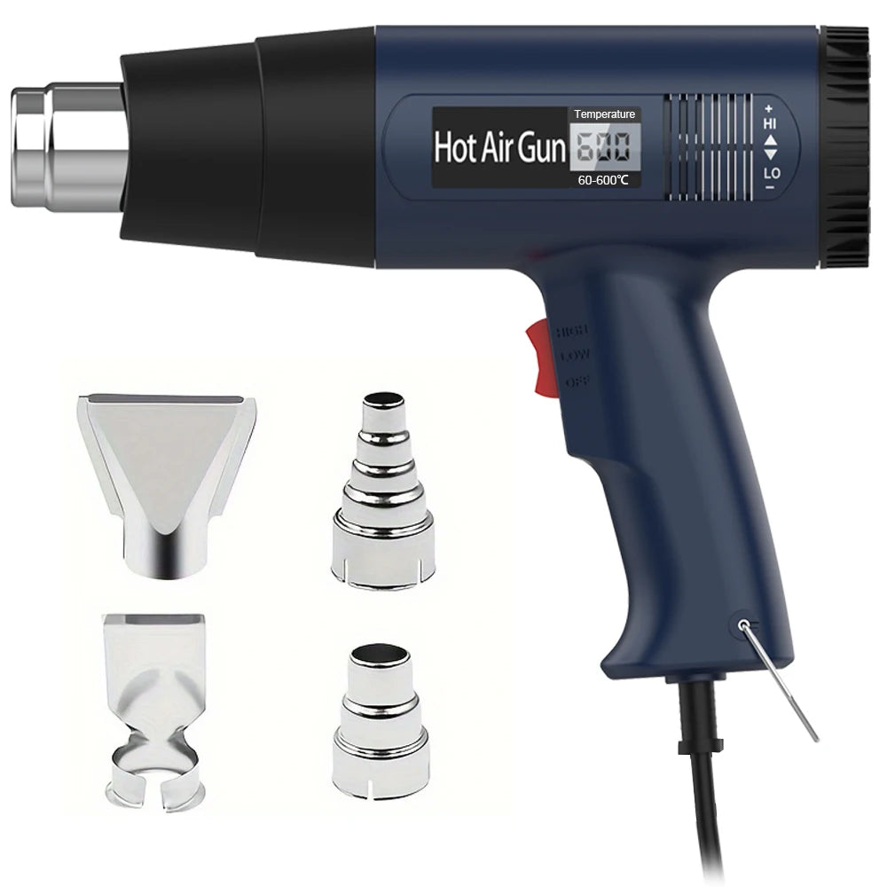 2000W Industrial Electric Hot Air Gun Digital
