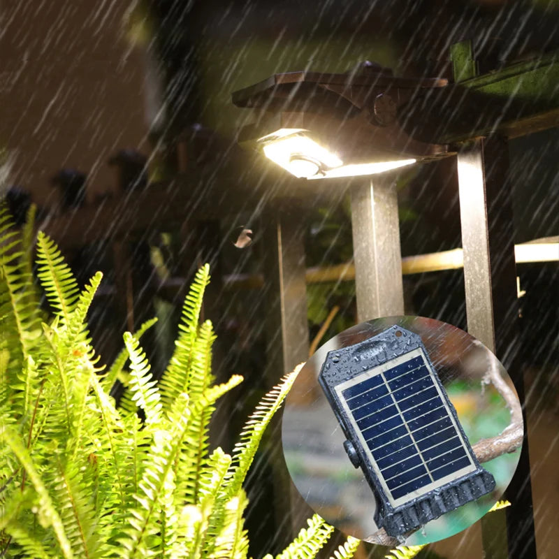 Clip-On Solar Light with USB Charging