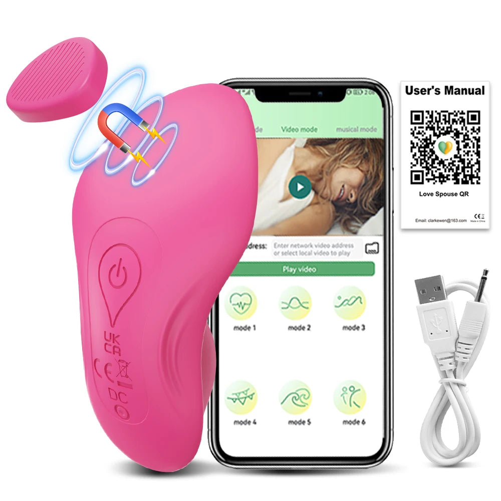 Bluetooth Wearable Vibrator for Women