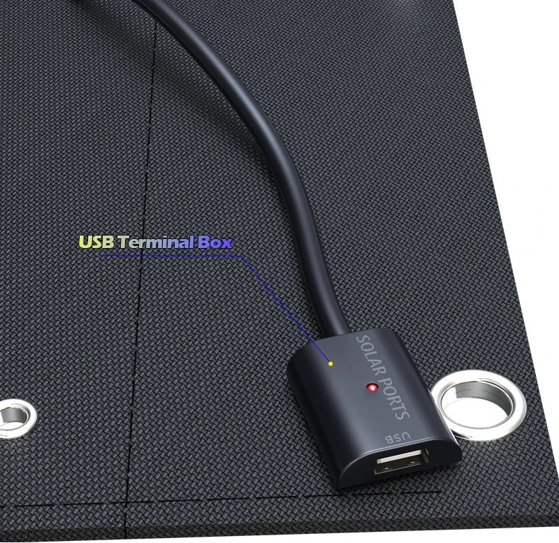 70W Portable 5V Solar Panel with USB Ports – Outdoor Power