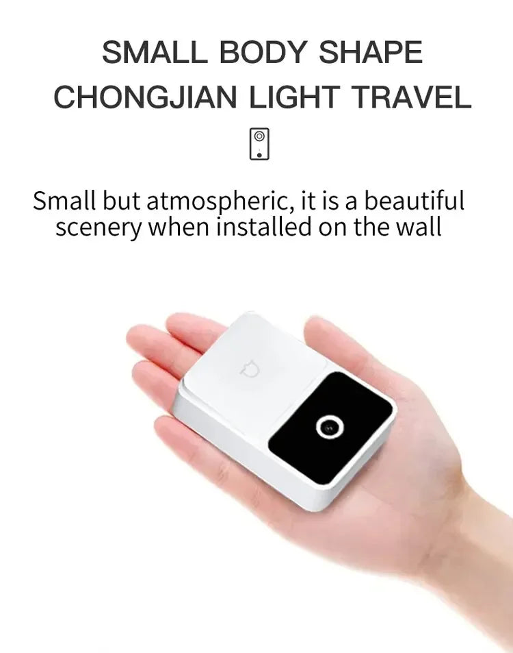Smart WiFi Doorbell with HD Night Vision