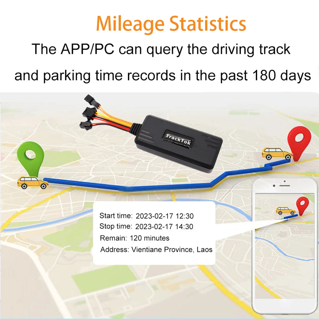 Secure your vehicle with CY06-4G 4G GPS Tracker!