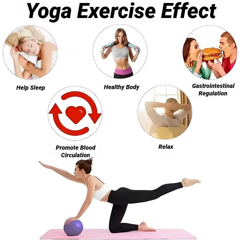 25cm Mini Yoga Pilates Ball for Core Training