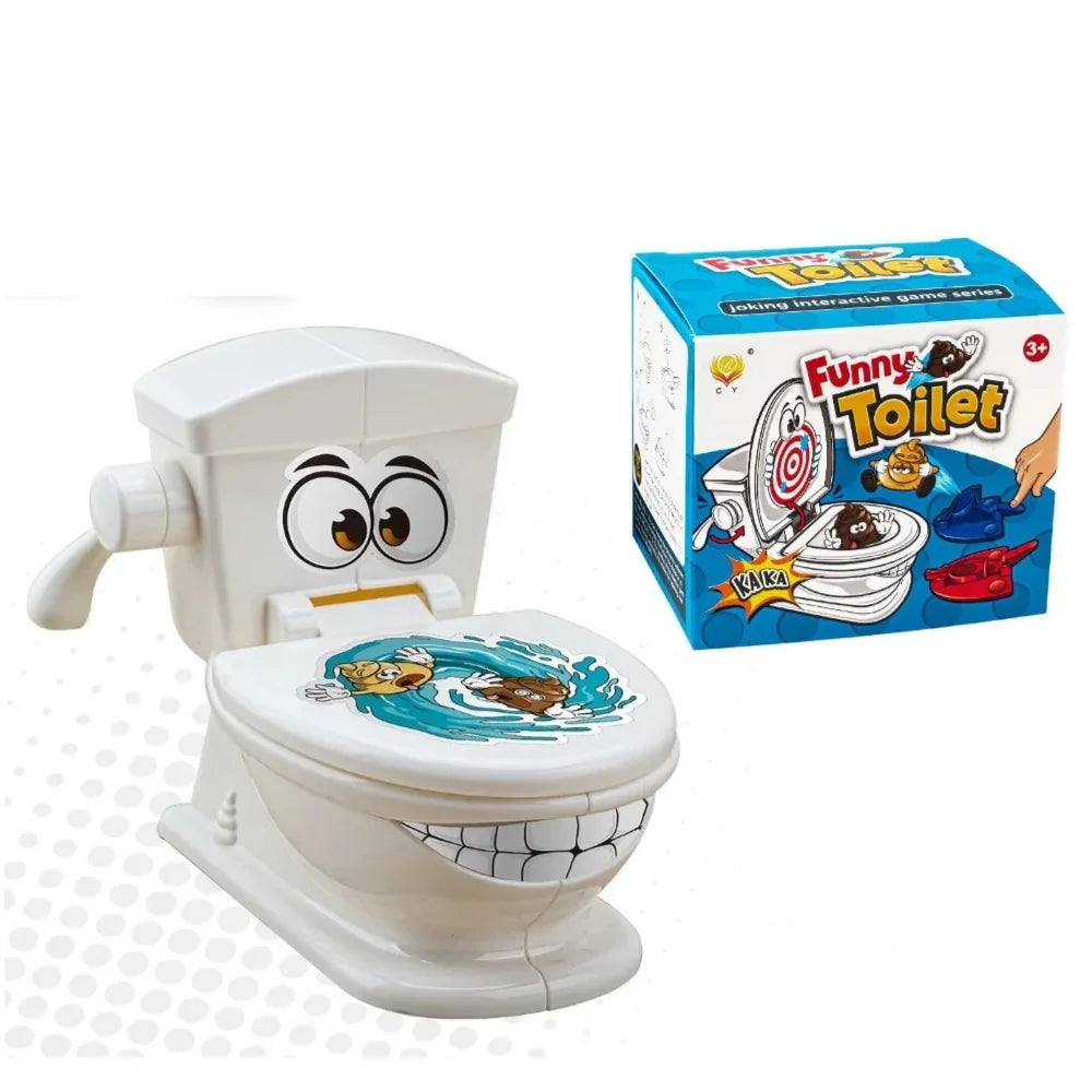 Mini Toilet Catapult Game – Stress Relief Fun