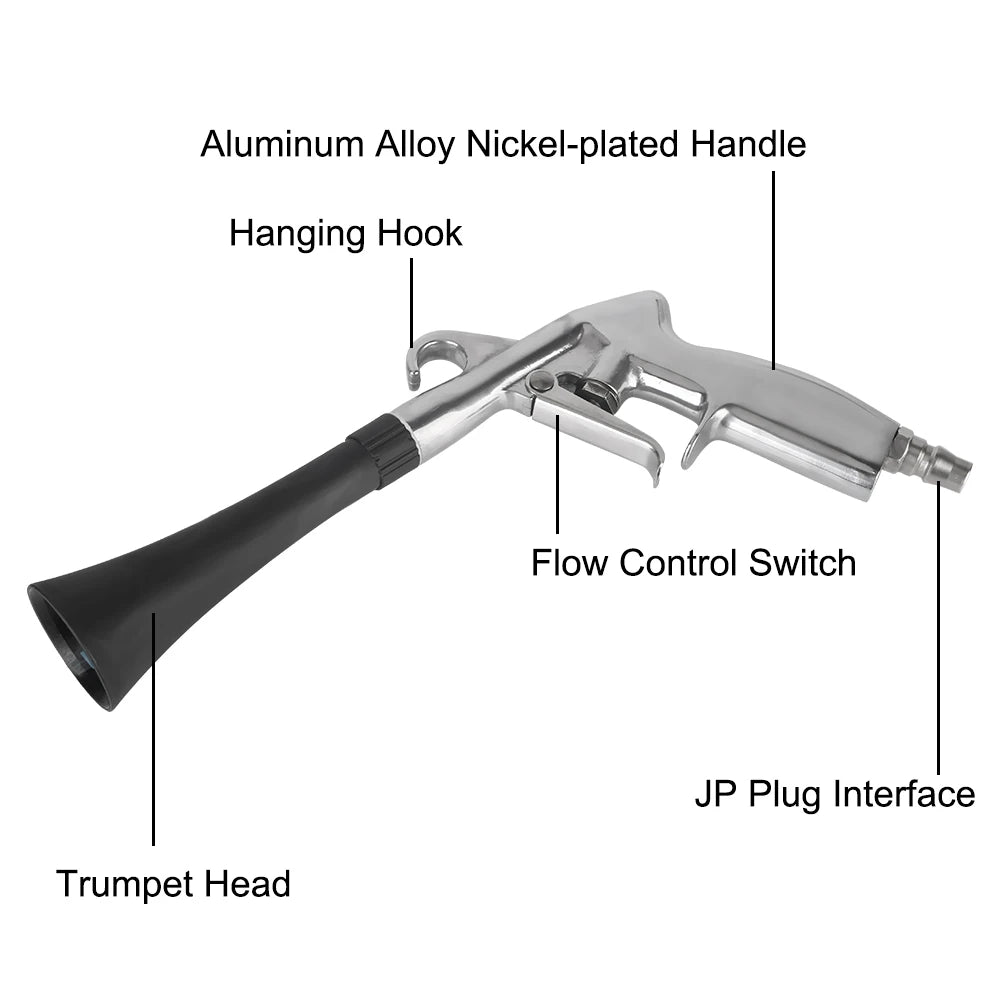 Tornador High Pressure Car Wash Gun – Interior Detailing Tool