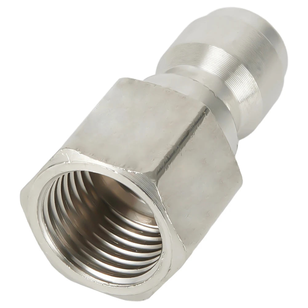 Quick Release Pressure Washer Adapter – Snap, Spray, Done!