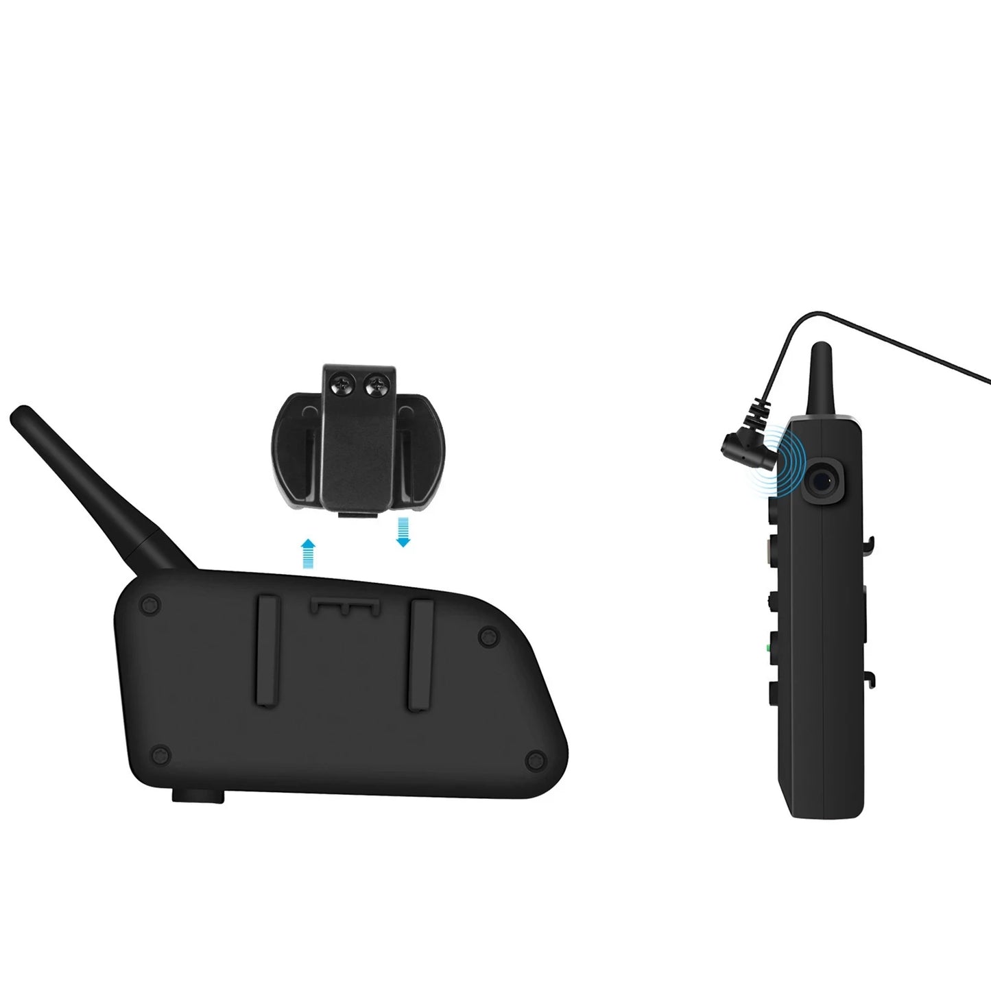 EJEAS V6 Pro/V4 Motorcycle Helmet Intercom Mic & Speaker
