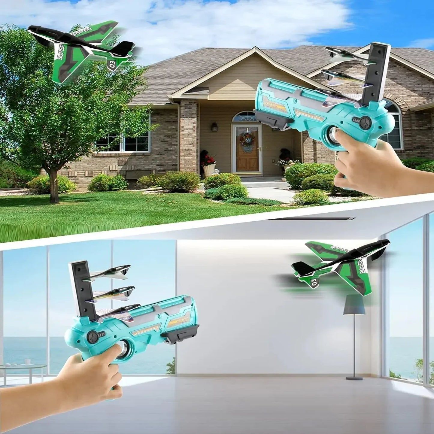 Ejection Aircraft Shooting Game – Launch, Aim & Play Outdoors!