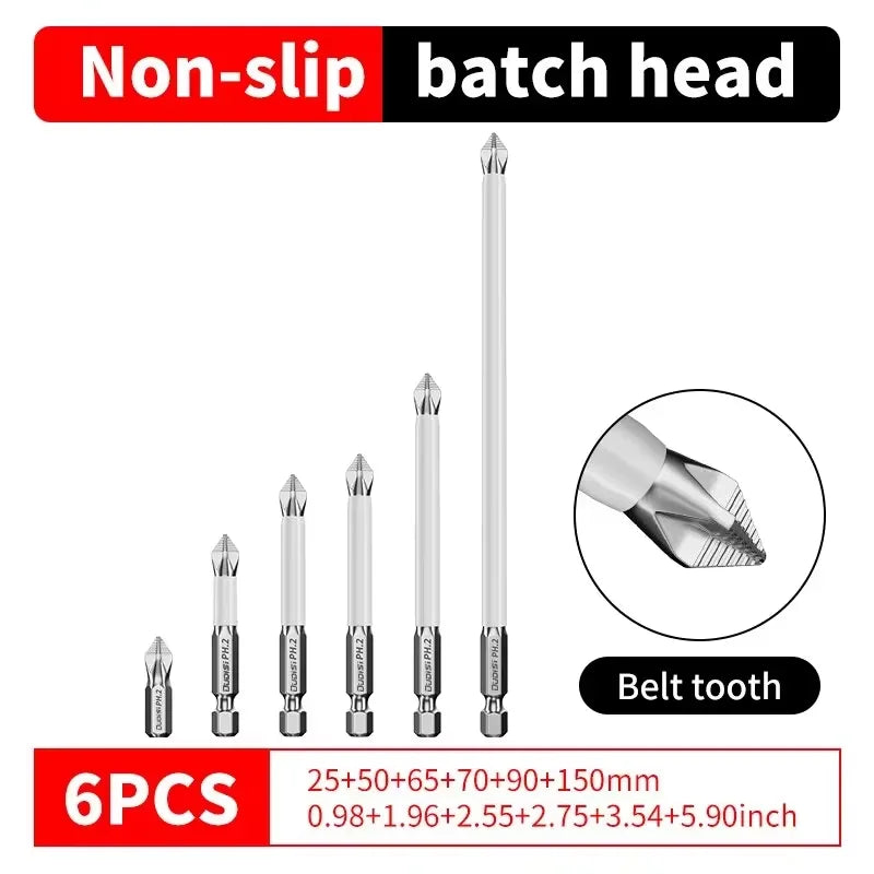 Get precision with this 6-piece magnetic screwdriver set!
